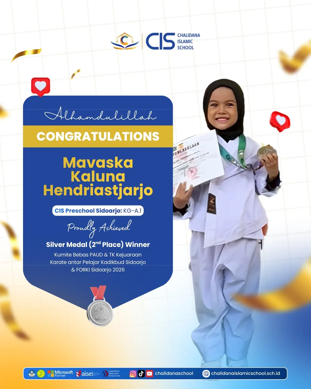 Well Done, Mavaska Kaluna Hendriastjarjo!