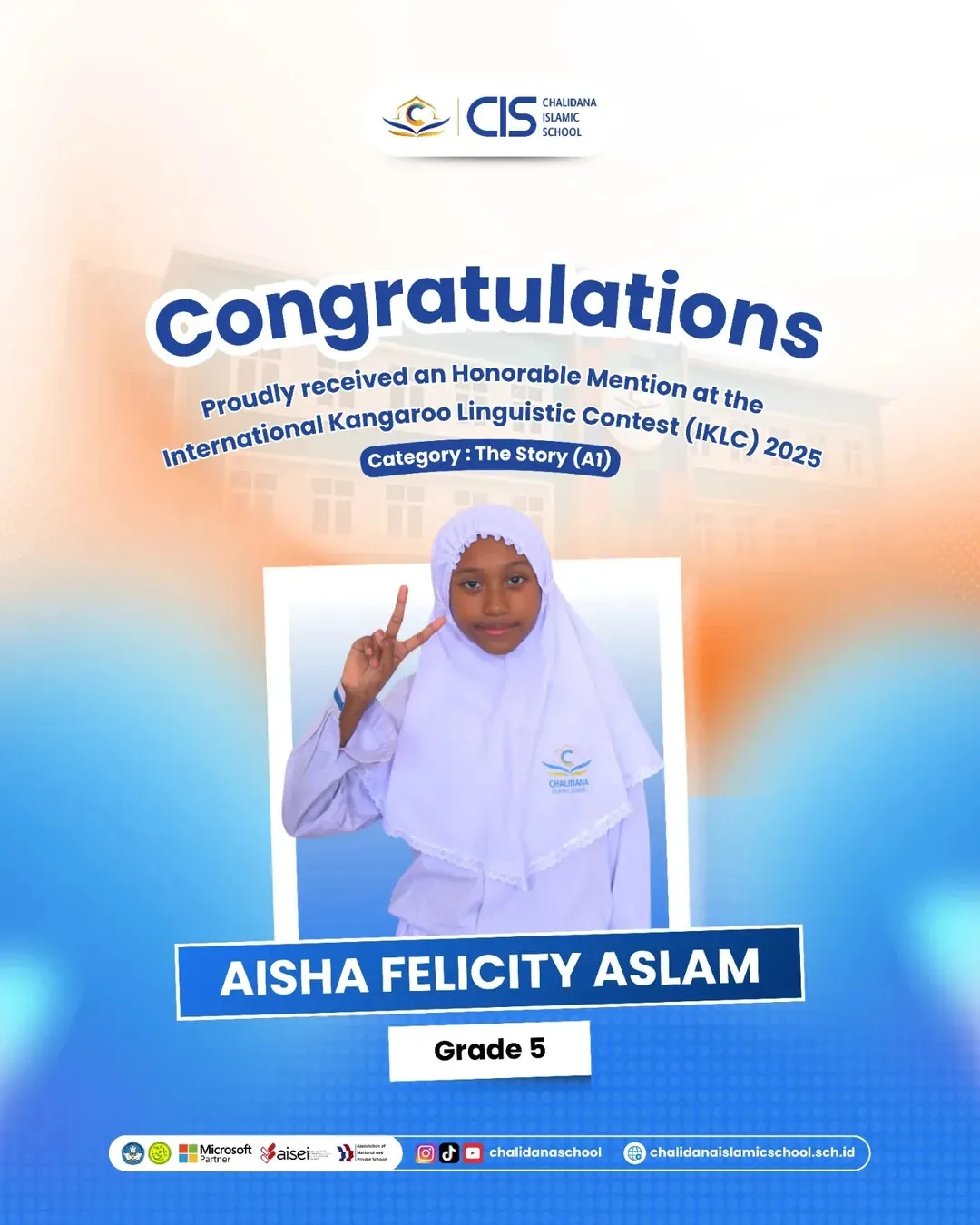 #CISPrimaryMenganti – We Celebrate Excellence!
