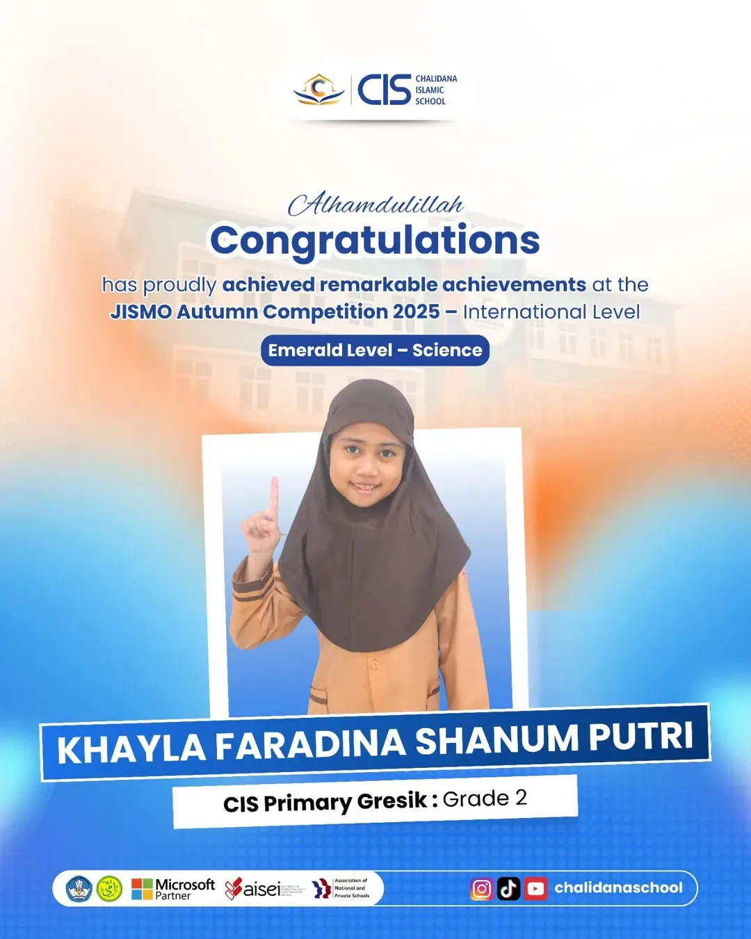 Khayla Shines at the JISMO Autumn Competition 2025!