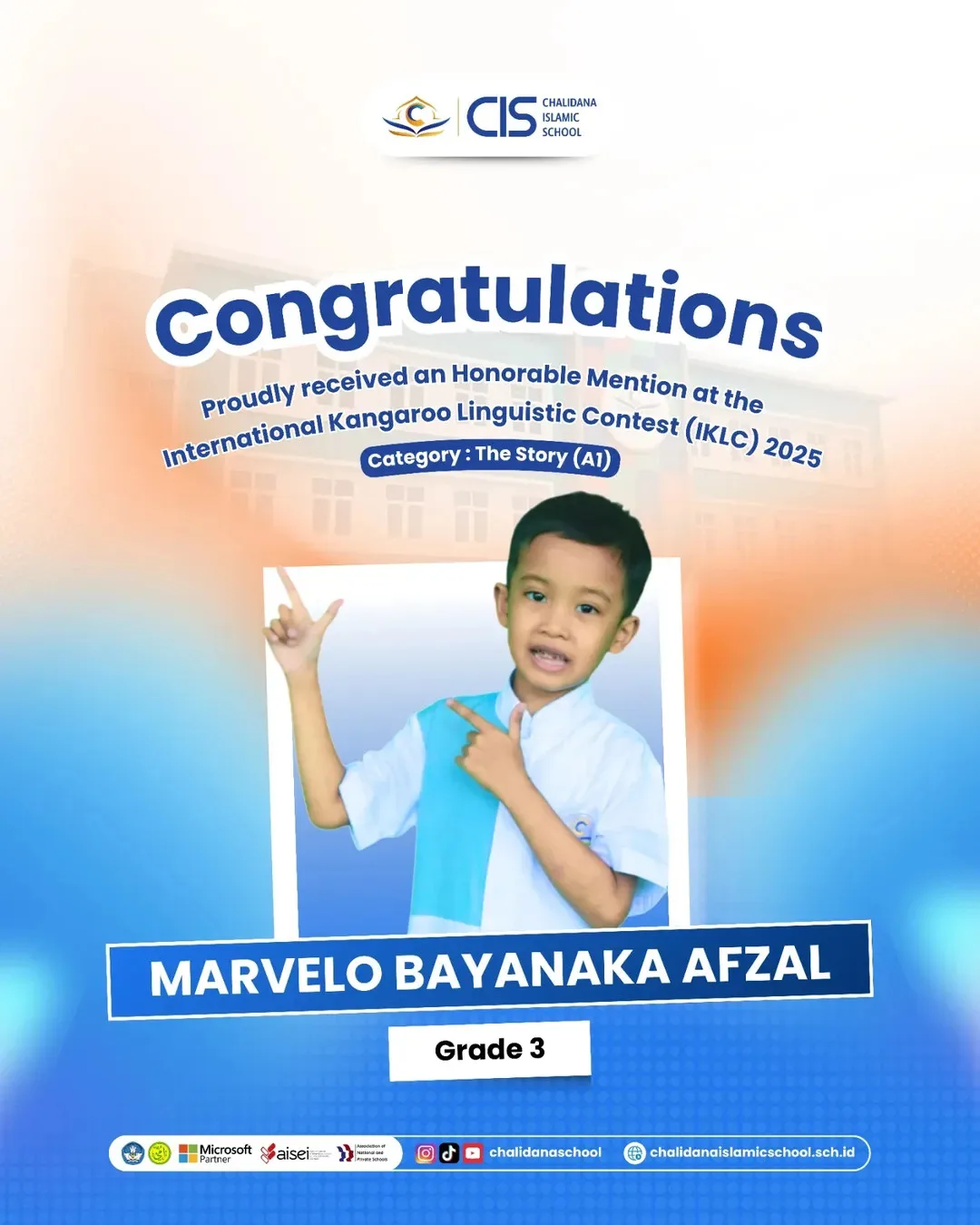 #CISPrimaryMenganti – We Celebrate Excellence!
