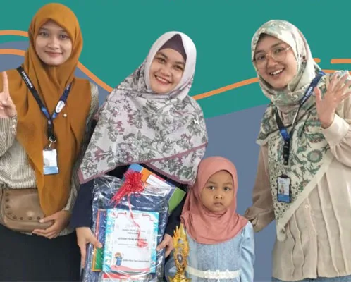 1st Winner of Lomba Membaca Teks Proklamasi