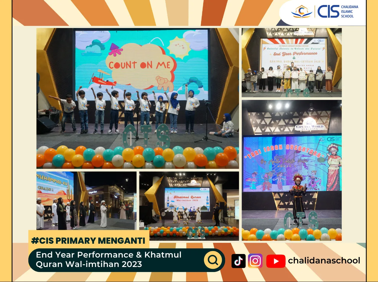 CIS Primary Menganti End Year Performance