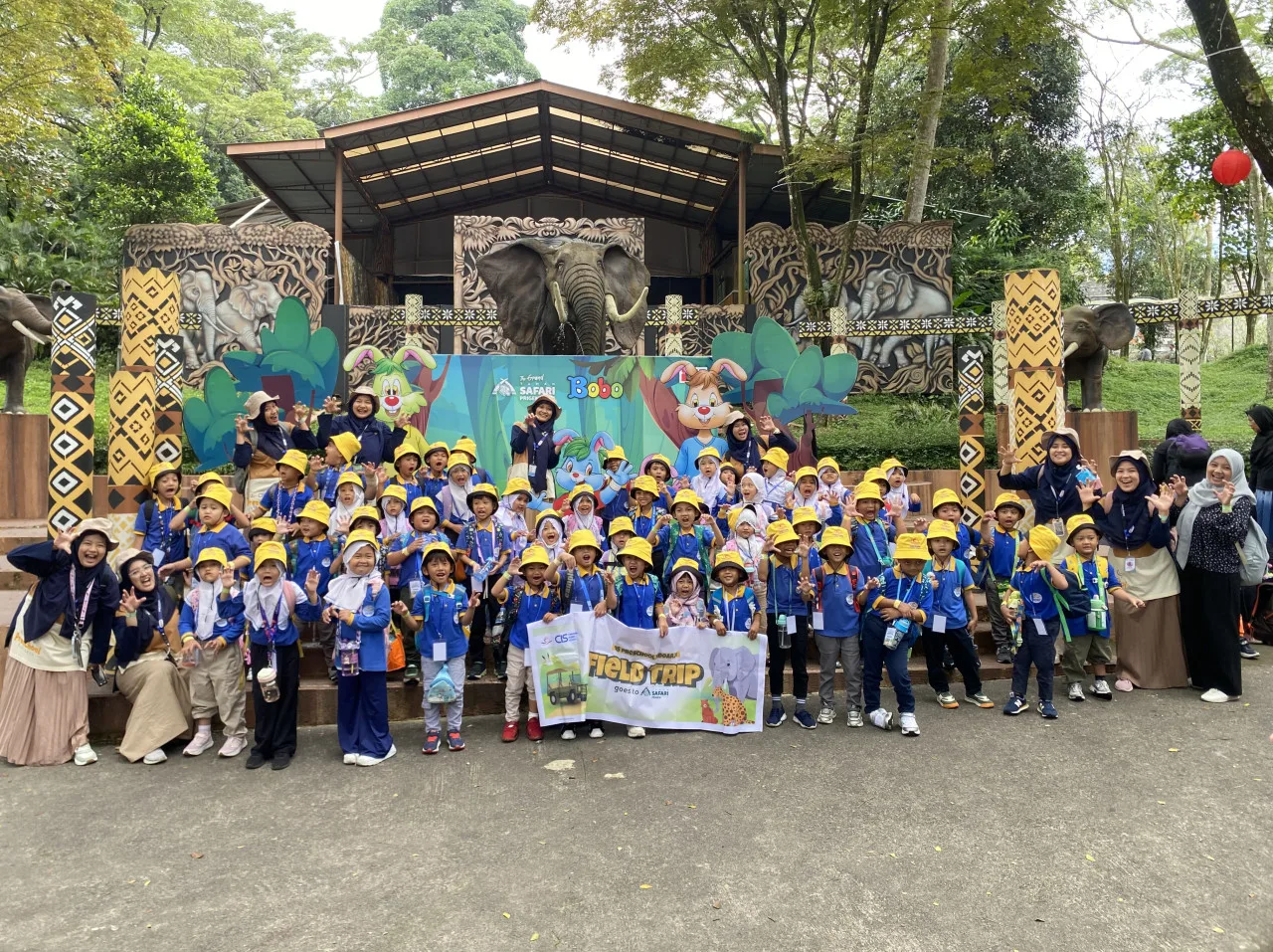CIS Preschool Sidoarjo Exciting Field Trip to Prigen Safari Park