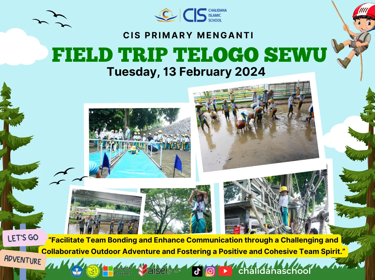 CIS Primary Menganti Goes to Telogo Sewu
