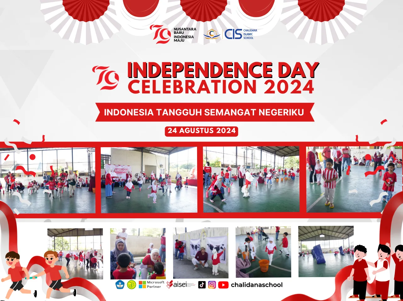 CIS Preschool Menganti Celebrate the 79th Independence Day