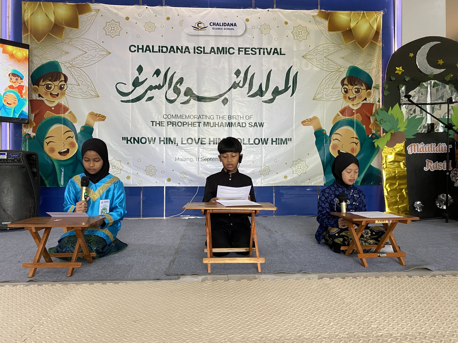 Chalidana Islamic Festival – Prophet Muhammad’s Birthday Commemoration at CIS Primary Malang