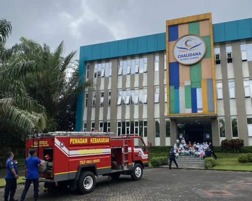 CIS Preschool Malang Educational Fun Day with Malang City Fire Department, Instilling Safety Awareness from an Early Age