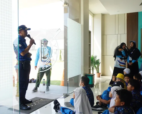 Fire disaster mitigation using fire extinguishers (APAR)