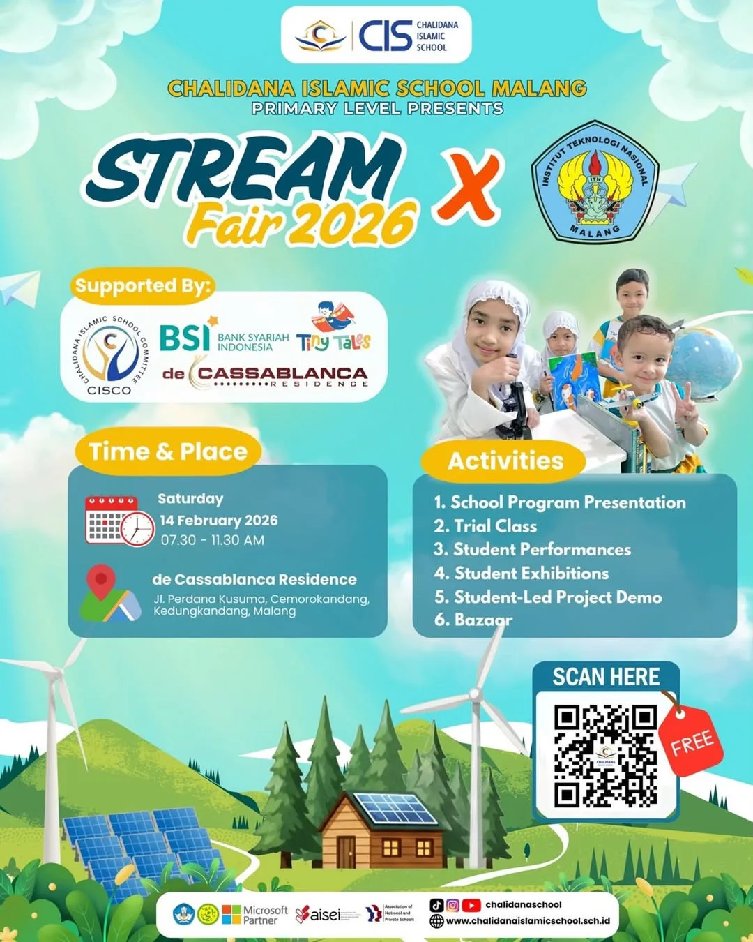 STREAM FAIR 2026 Chalidana Islamic School Malang – Primary Level